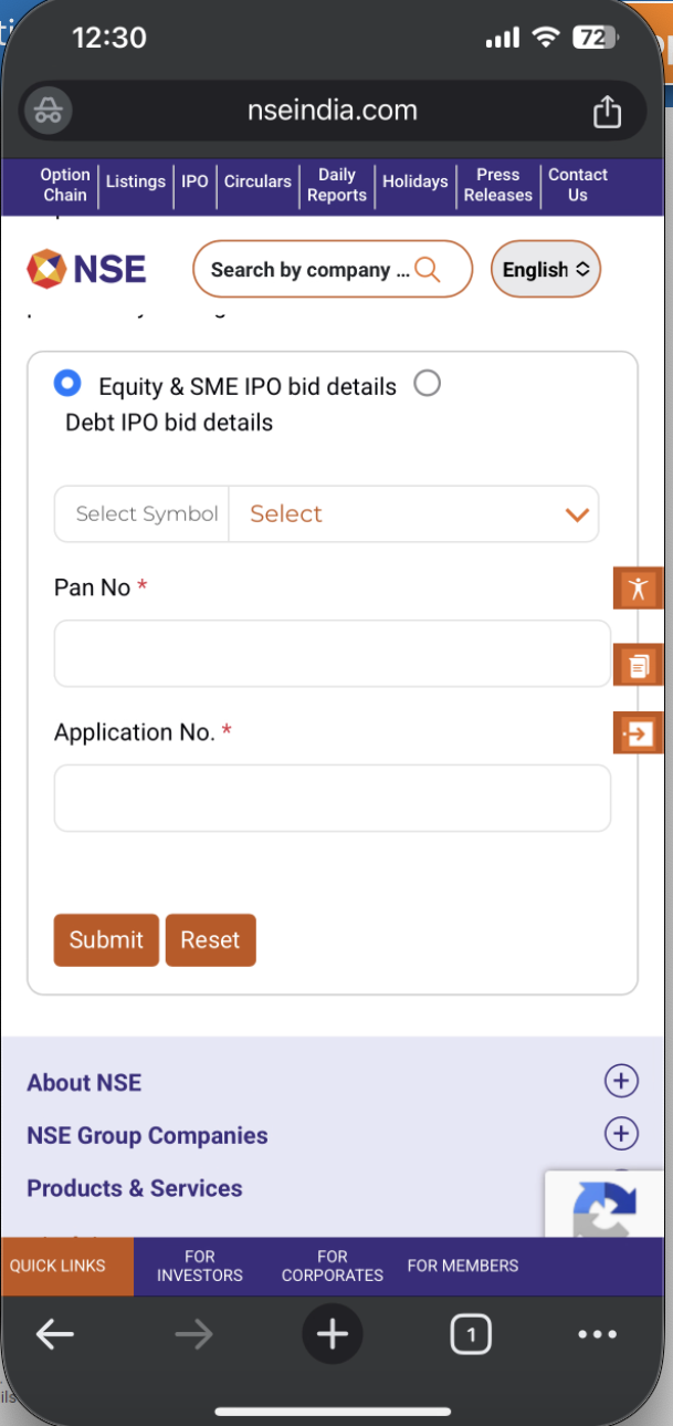 How do you check Kabra Jewels IPO Allotment Status on NSE?