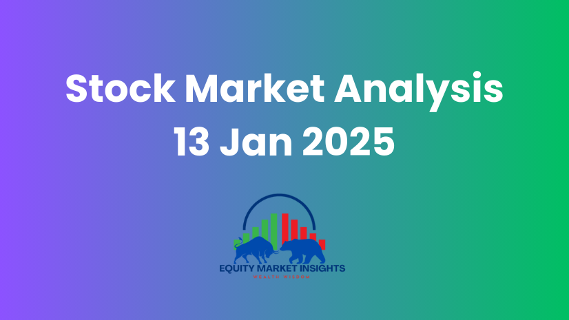 Stock Market Analysis 13 Jan 2025 [Post-Market Update]