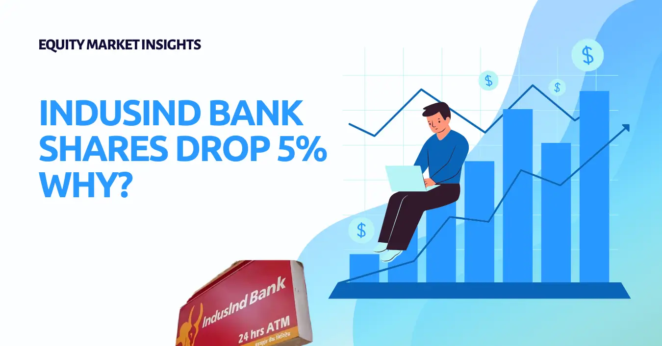 IndusInd Bank Shares Drop 5% After RBI’s Decision on CEO’s Term