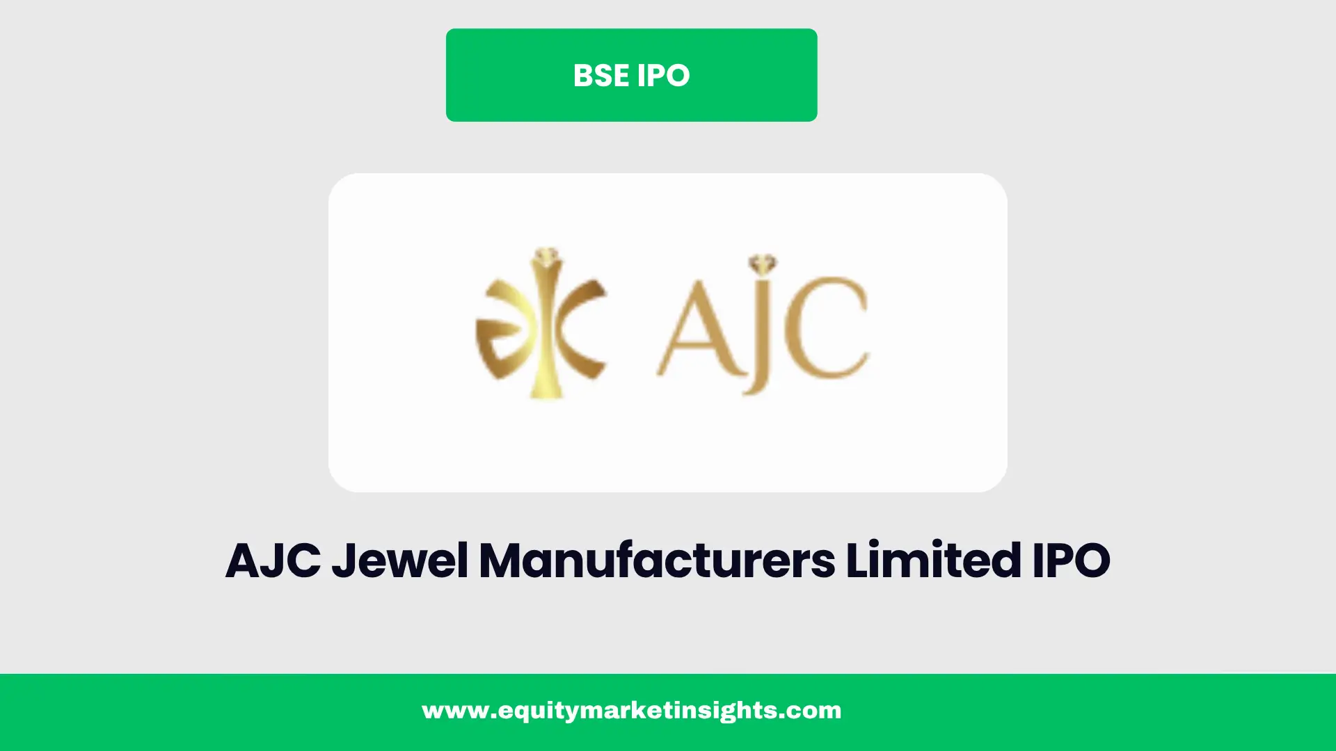 AJC Jewel IPO: Dates, Price Band, Lot Size, Financials & Complete Review