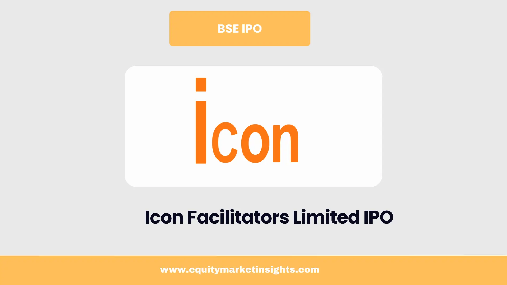 Icon Facilitators IPO Date, Review, Price, Allotment Details