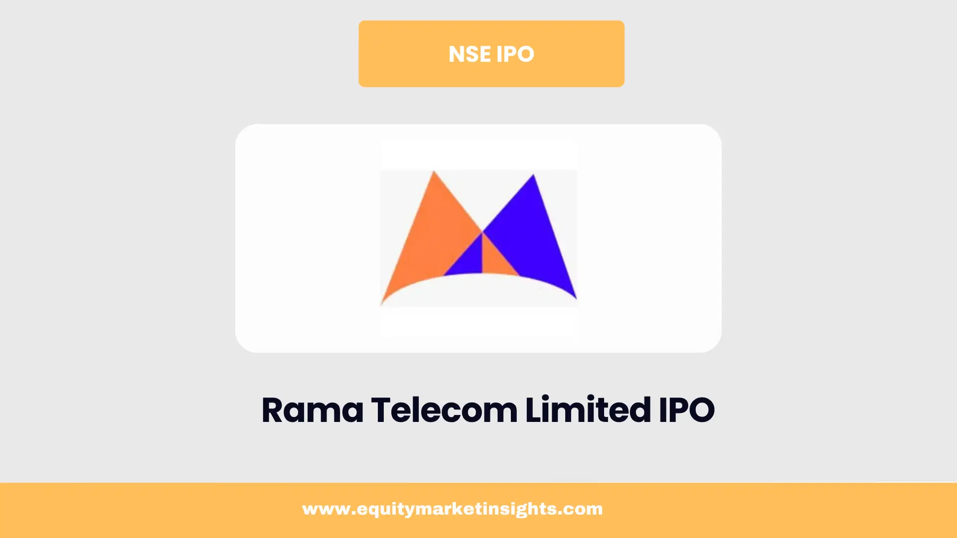 Rama Telecom IPO: GMP, Dates, Price Band, Lot Size, & Full Details