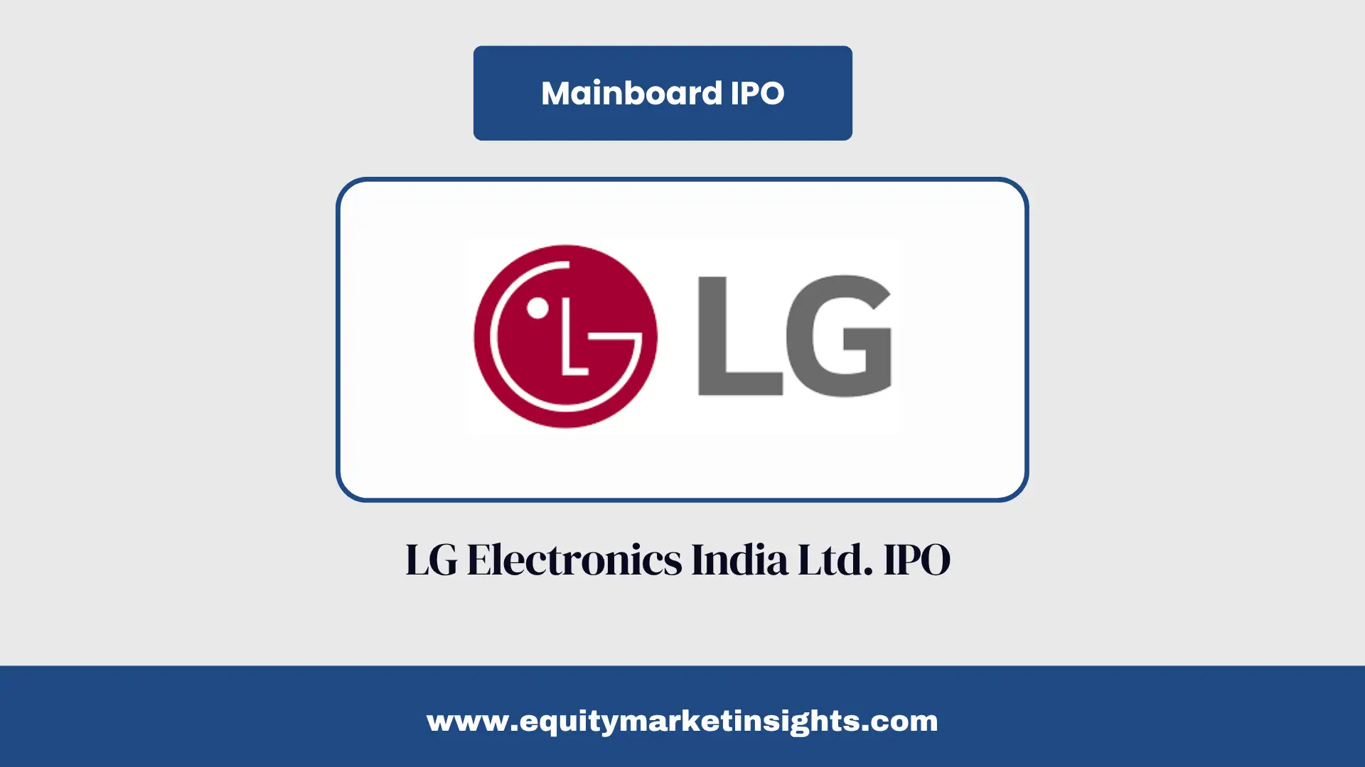 LG Electronics India IPO 2025 Allotment Status: Check Share Allocation Details Online
