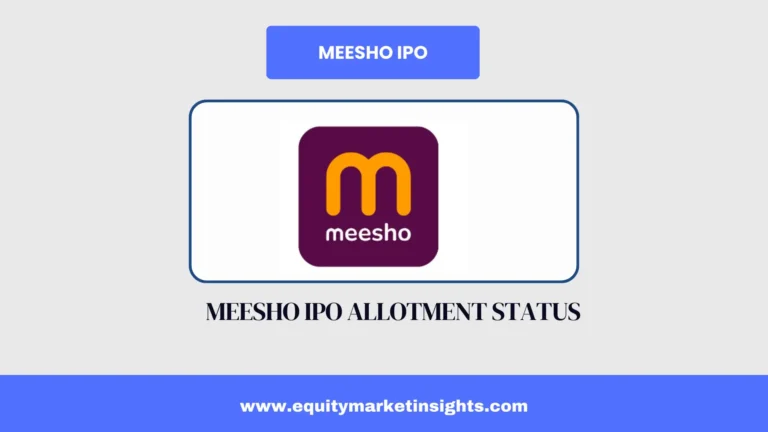 Meesho IPO Allotment Status 2025 – Check Your Shares Here
